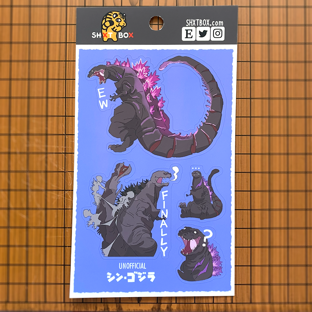 SHIN GODZILLA — Sticker Sheets