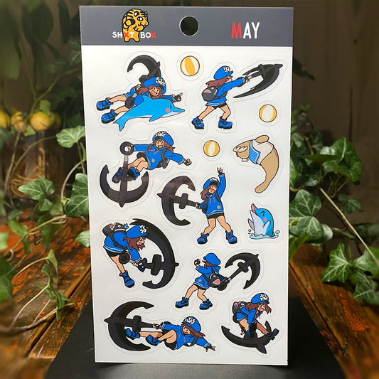 MAY Moveset — Sticker Sheet
