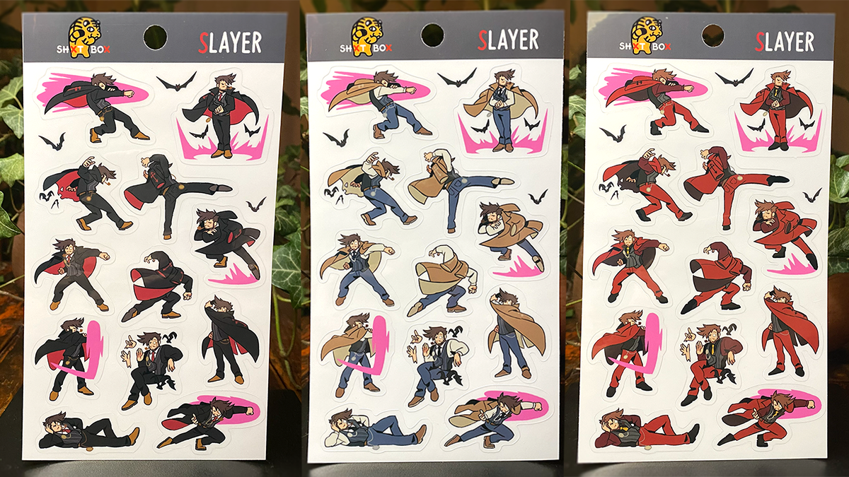 GGST Moveset Stickers