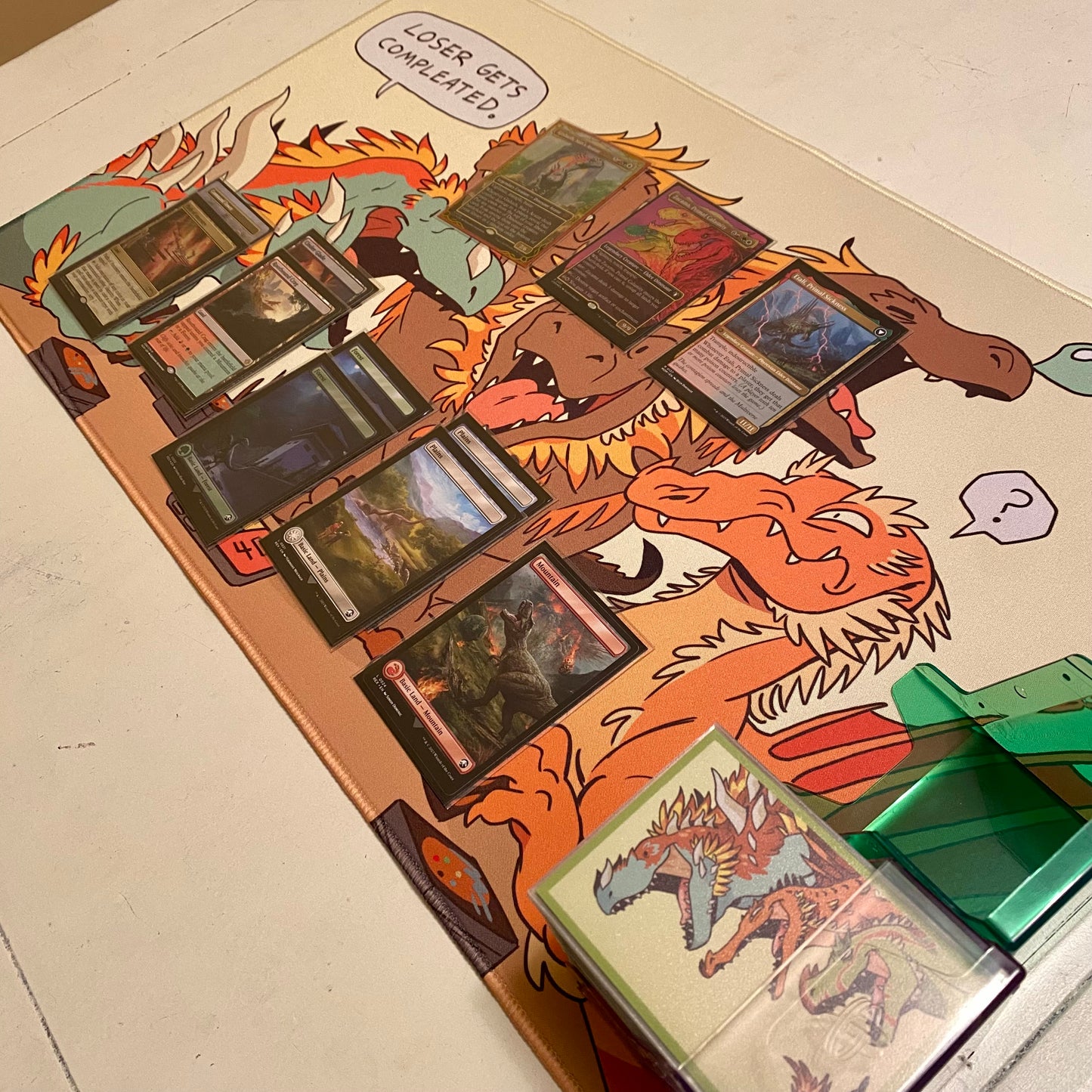 LOSER GETS COMPLEATED PLAYMAT — PREORDER