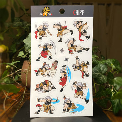 GGST CHIPP — Sticker Sheet
