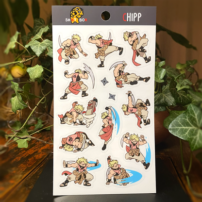 GGST CHIPP — Sticker Sheet