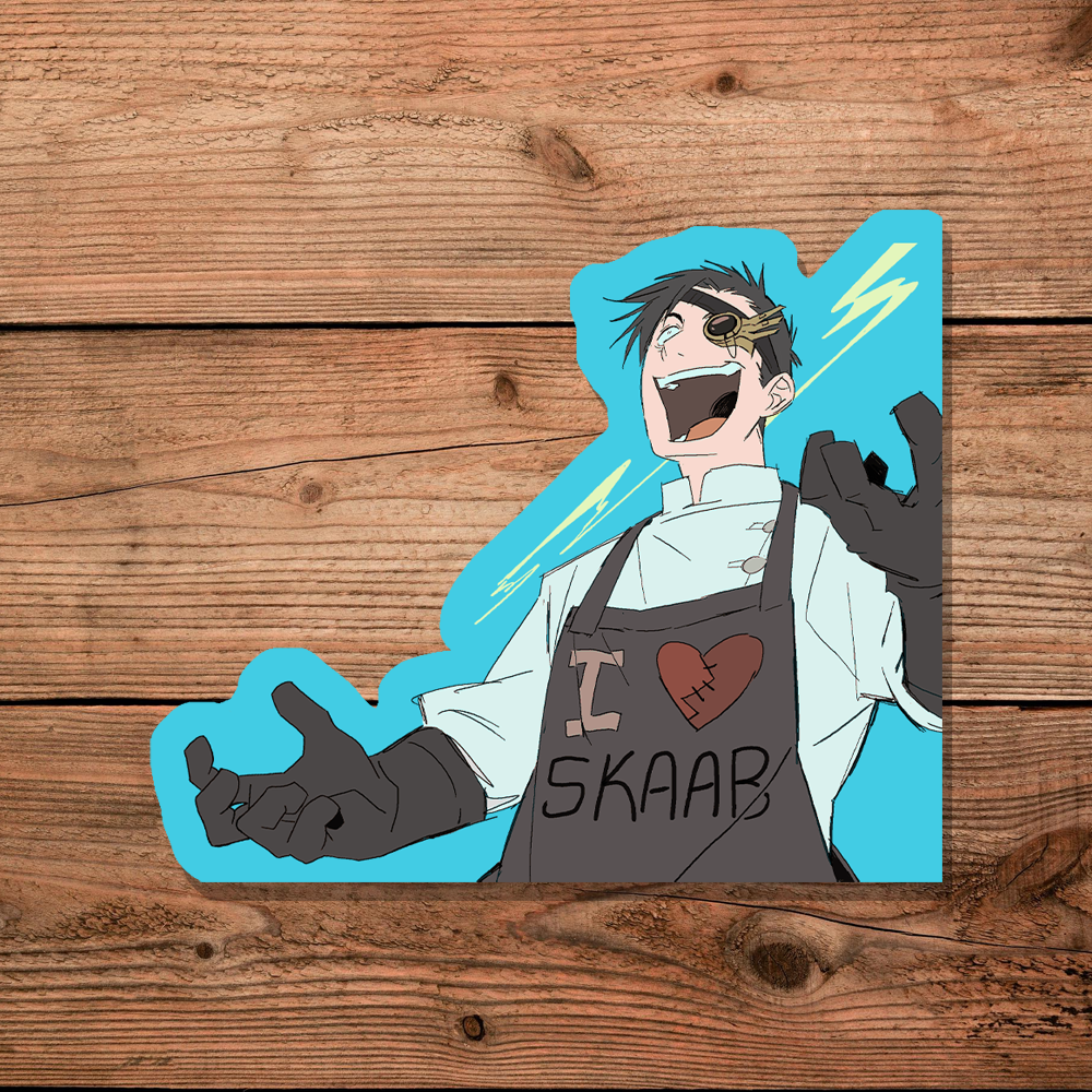 GERALF - DECKBOX Sticker