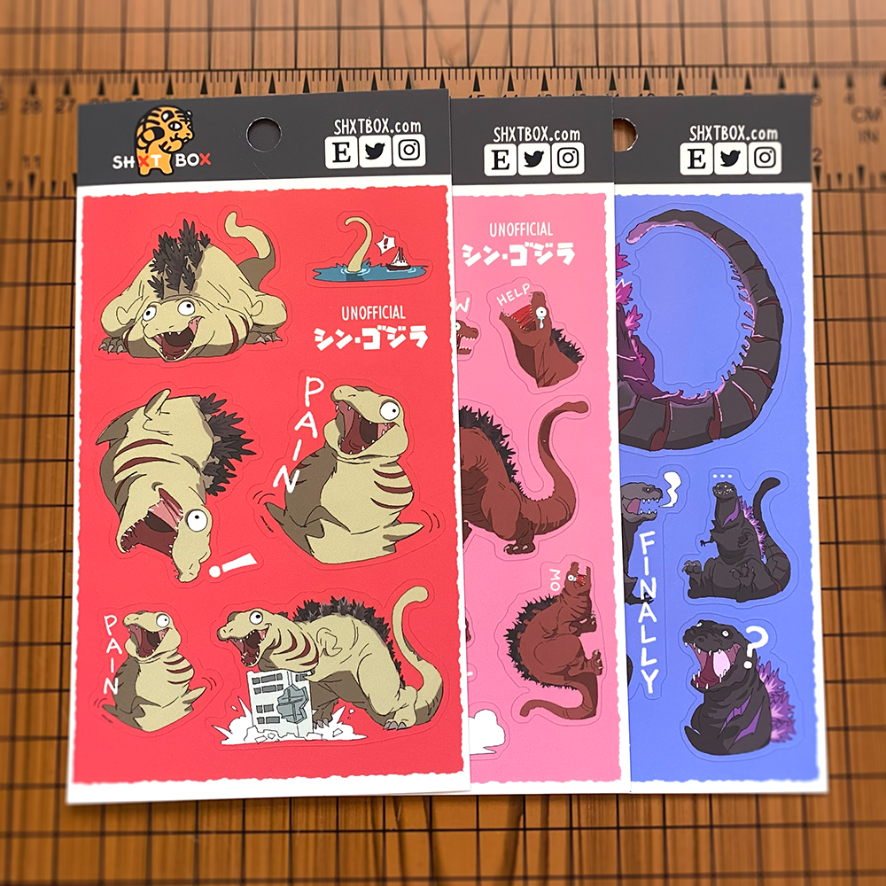 SHIN GODZILLA — Sticker Sheets