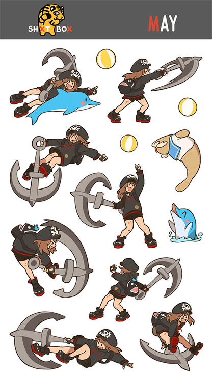 GGST MAY — Sticker Sheet