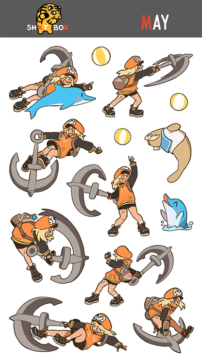 GGST MAY — Sticker Sheet