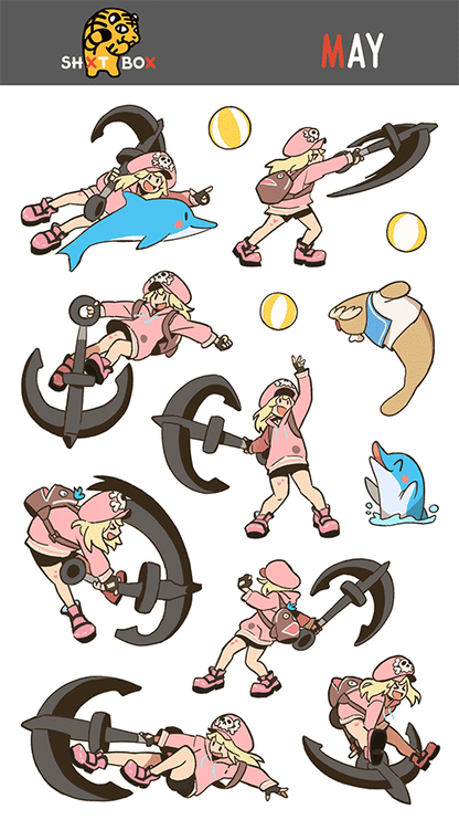 GGST MAY — Sticker Sheet