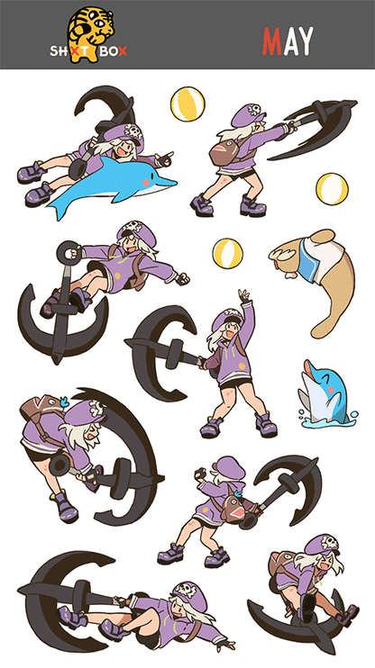 GGST MAY — Sticker Sheet