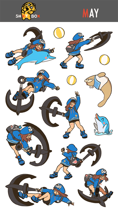 GGST MAY — Sticker Sheet