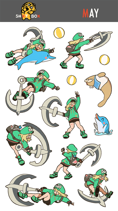 GGST MAY — Sticker Sheet