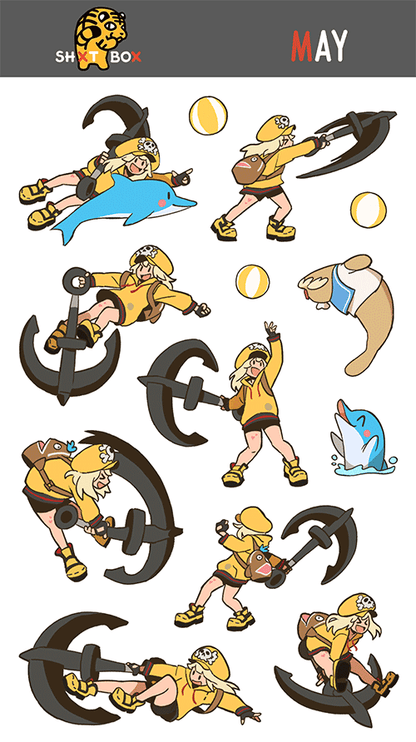 GGST MAY — Sticker Sheet