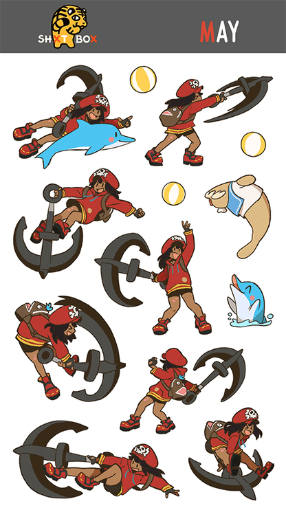 GGST MAY — Sticker Sheet