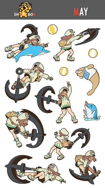GGST MAY — Sticker Sheet