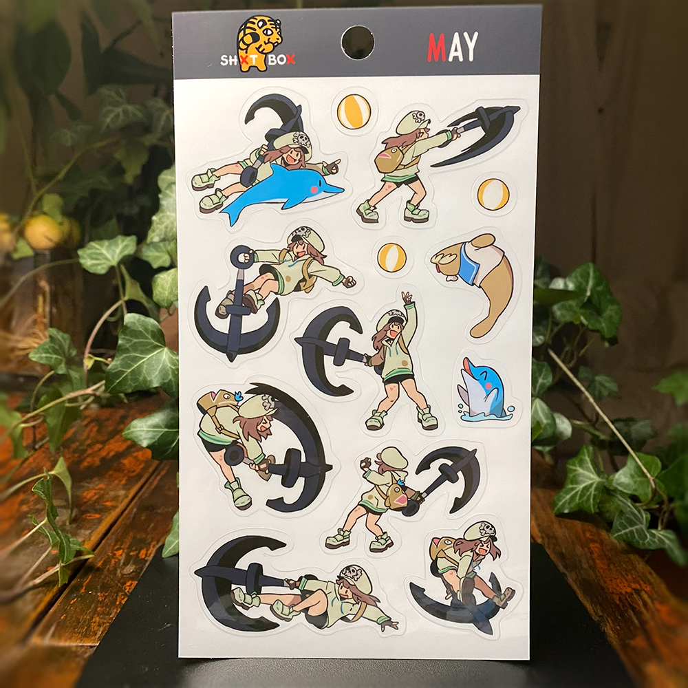 GGST MAY — Sticker Sheet
