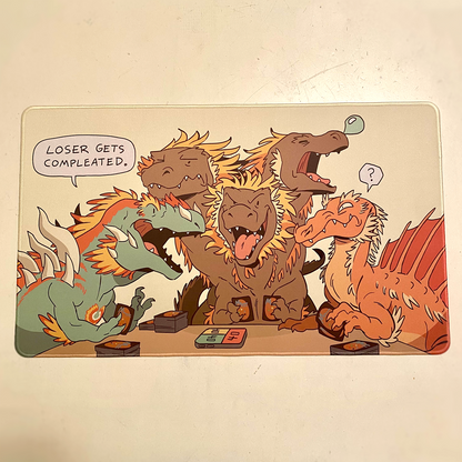 LOSER GETS COMPLEATED PLAYMAT — PREORDER