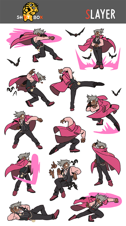 GGST SLAYER — Sticker Sheet