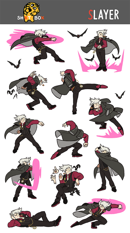 GGST SLAYER — Sticker Sheet