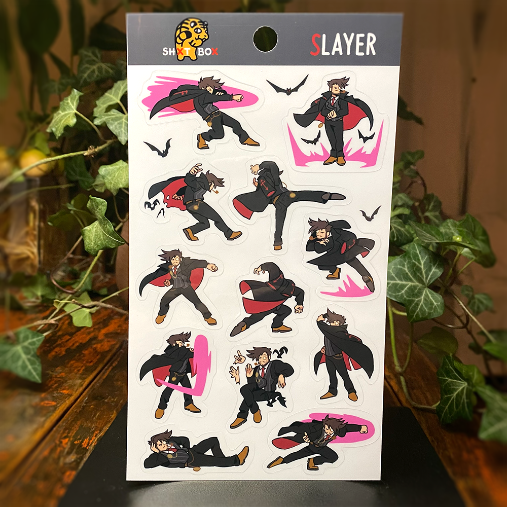 GGST SLAYER — Sticker Sheet