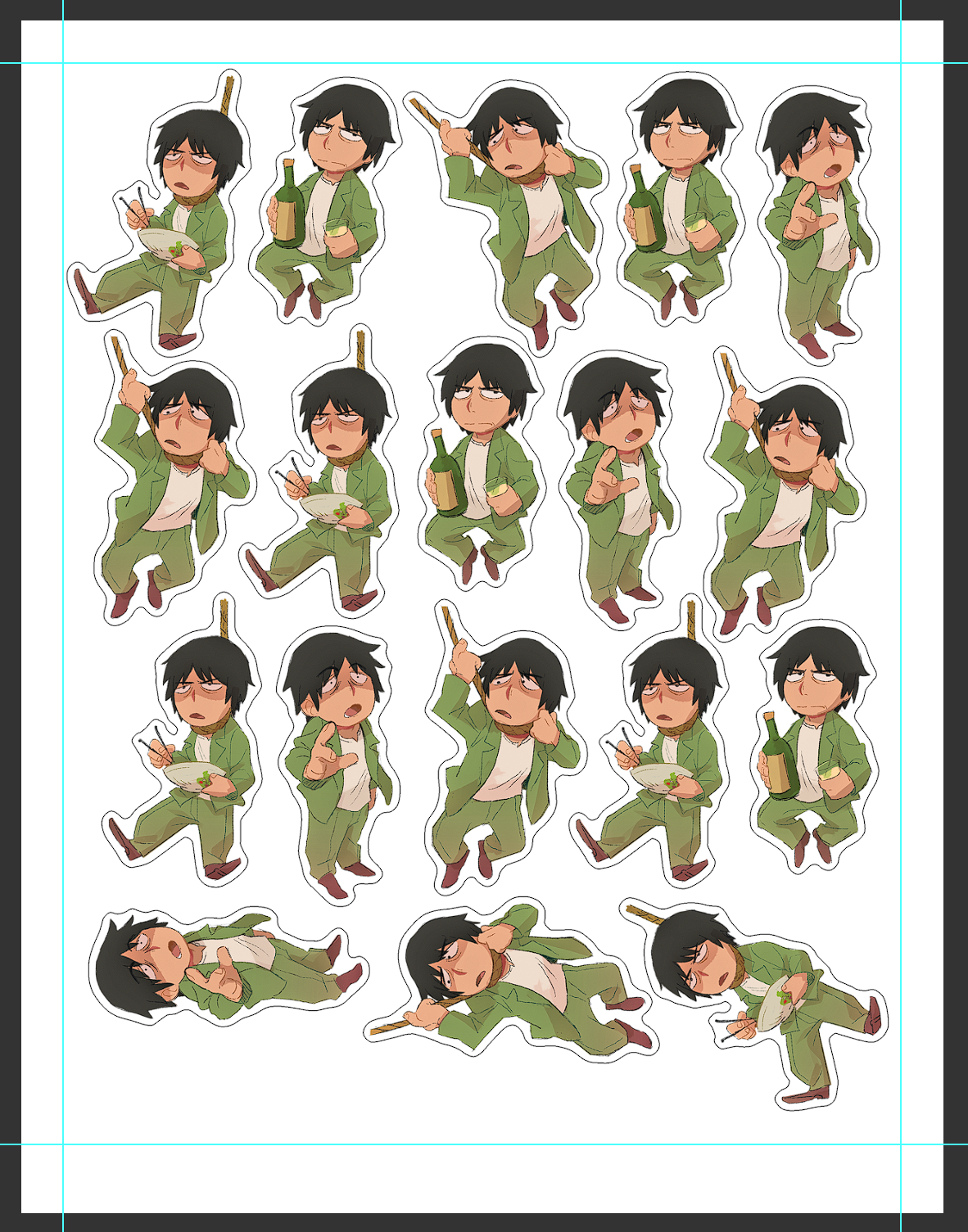 2016 MP100 STICKERS — SELF PRINT