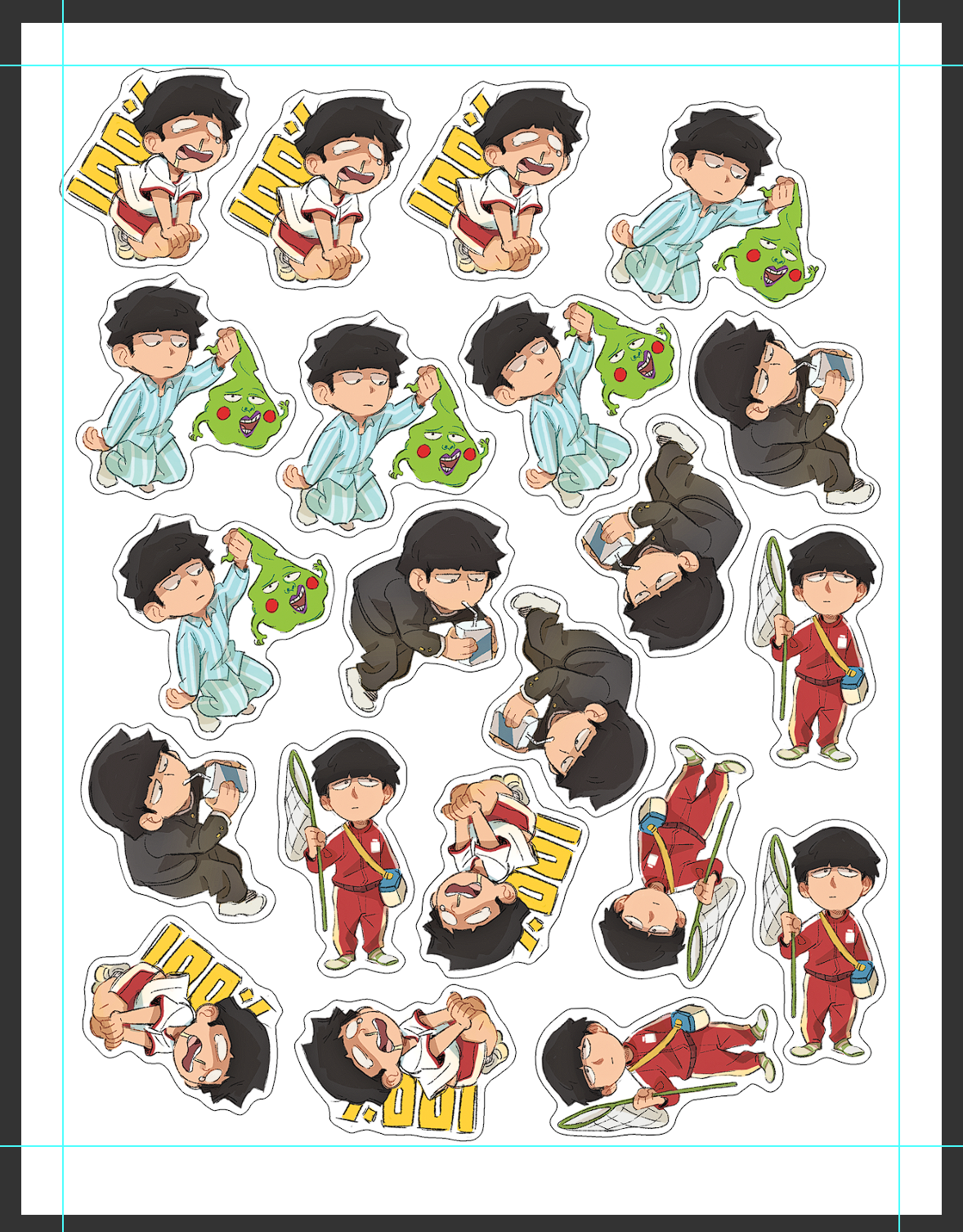 2016 MP100 STICKERS — SELF PRINT