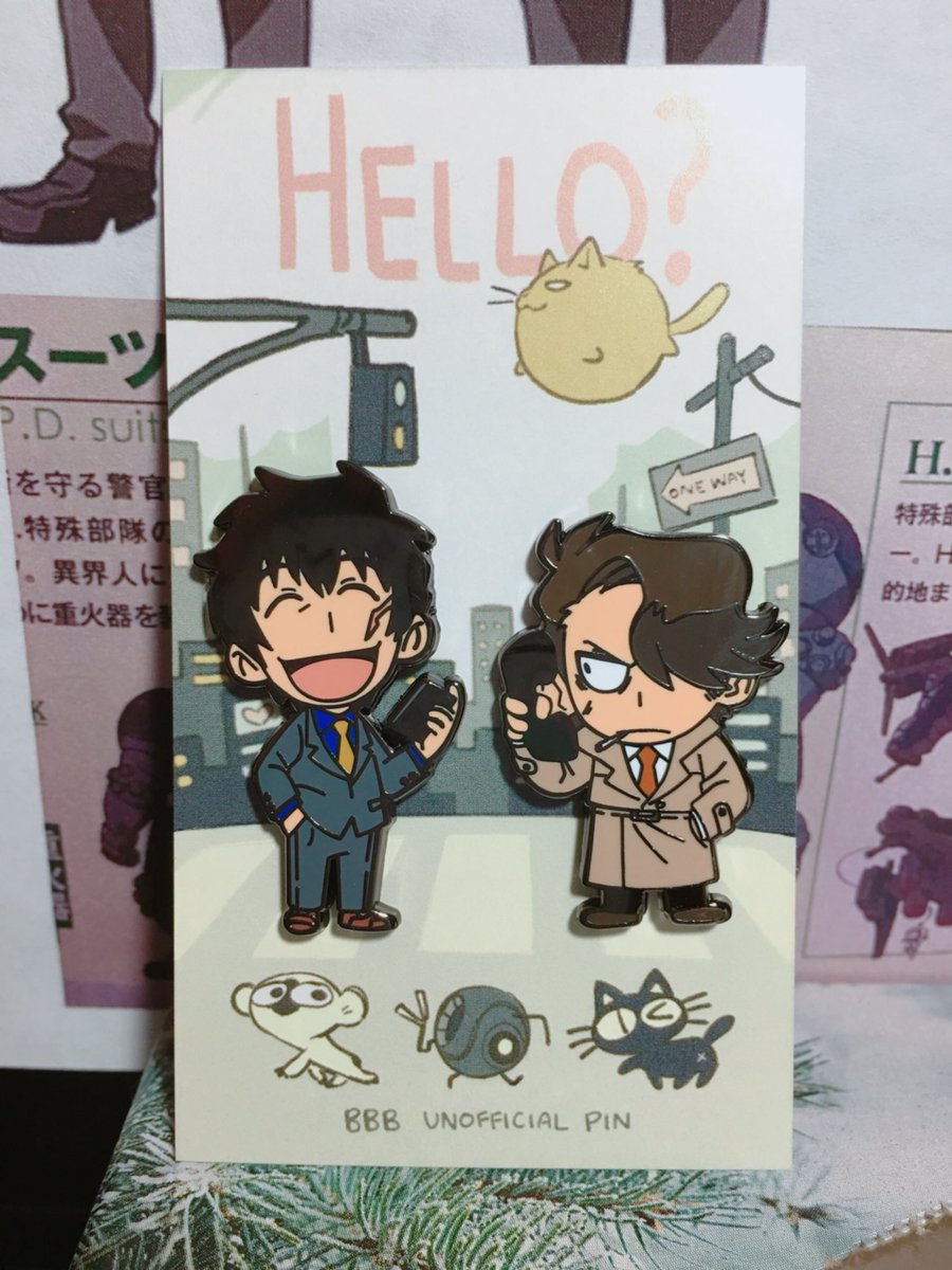 KEKKAI SENSEN — Enamel Pins